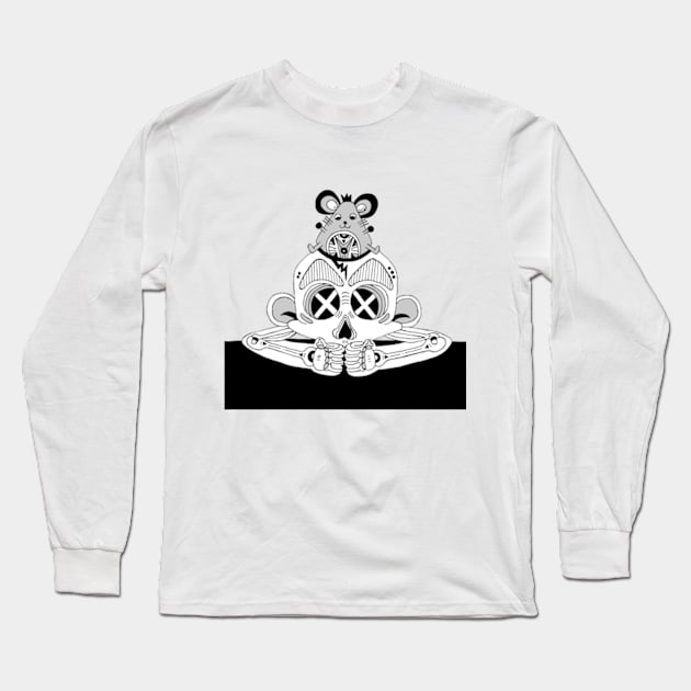 Rat Long Sleeve T-Shirt by yeknomster